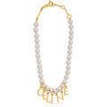 18K Celine Paris Pearls Bracelet