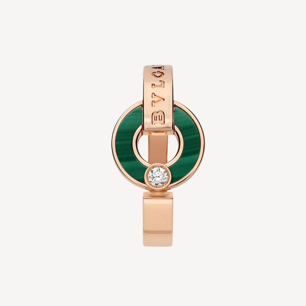 18K BVLGARI Malachite Ring