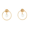 18K Dior 30 Montaigne Pearls Earrings