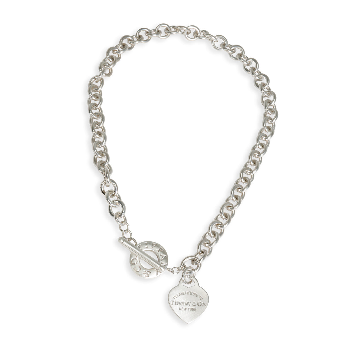 18K Tiffany Heart Tag Necklace