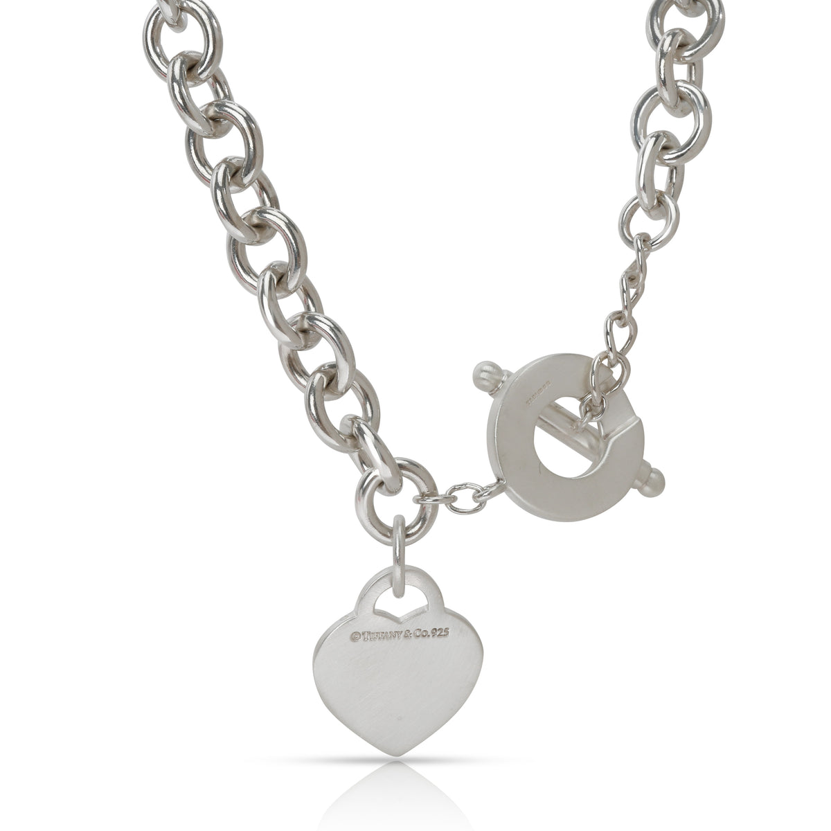18K Tiffany Heart Tag Necklace