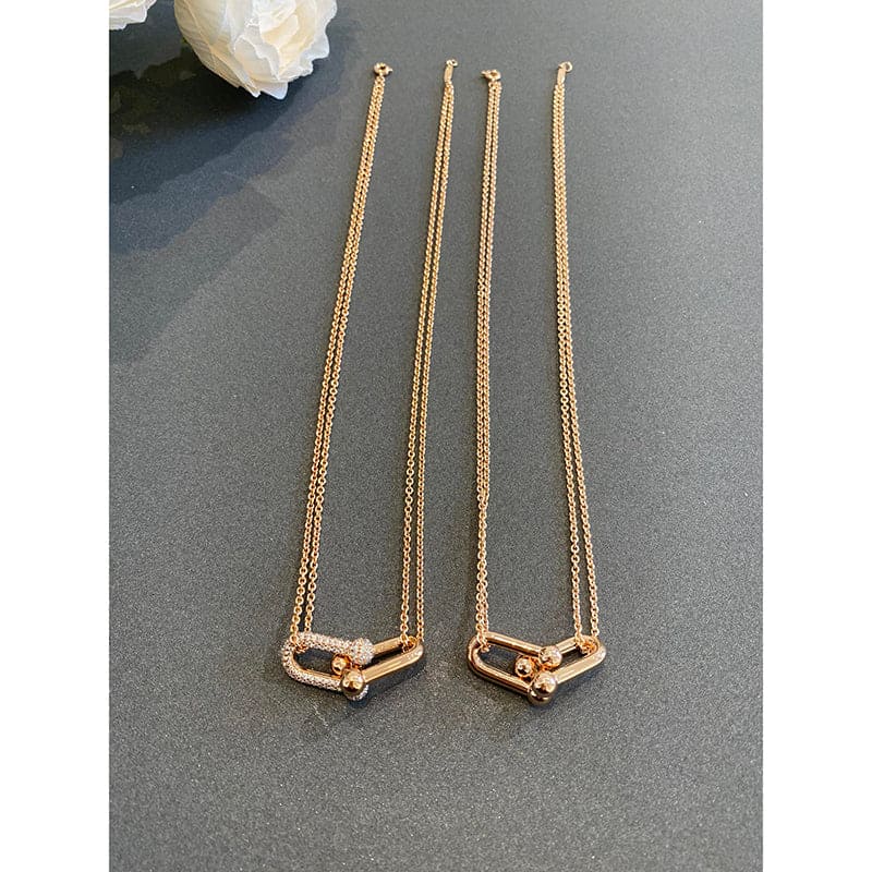 18K Tiffany HardWear Double Link Necklace