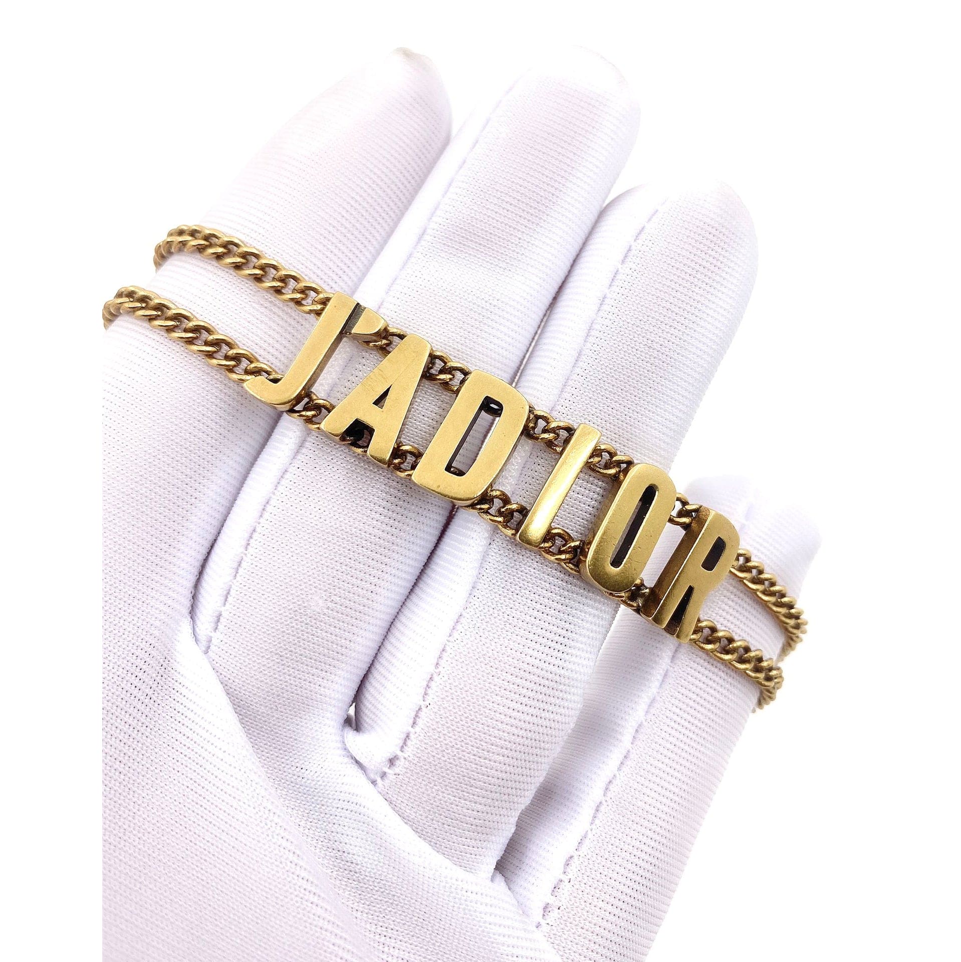 18K Dior J'Adior Choker Chain Necklace