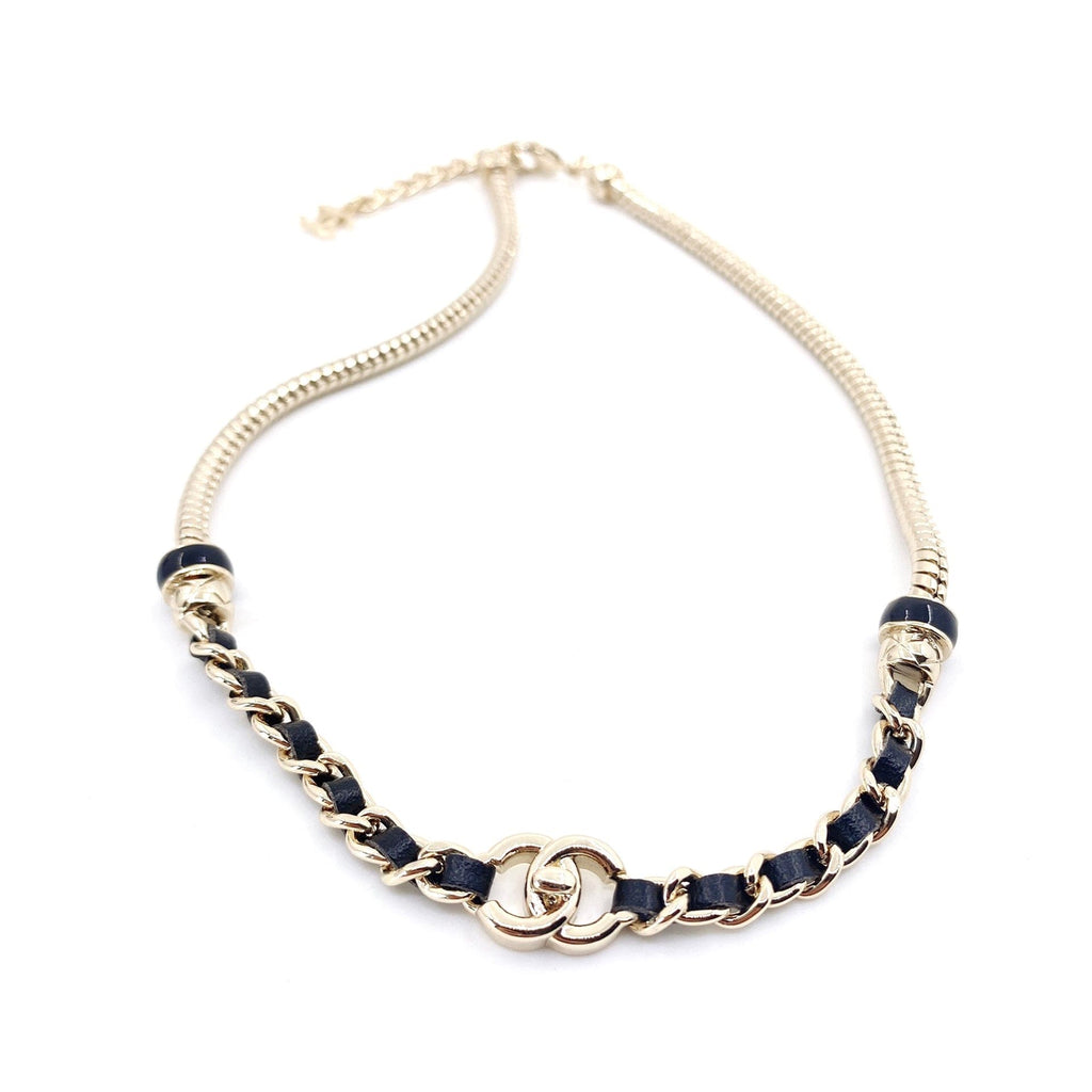 18K  Chanel Rhinestone Necklace