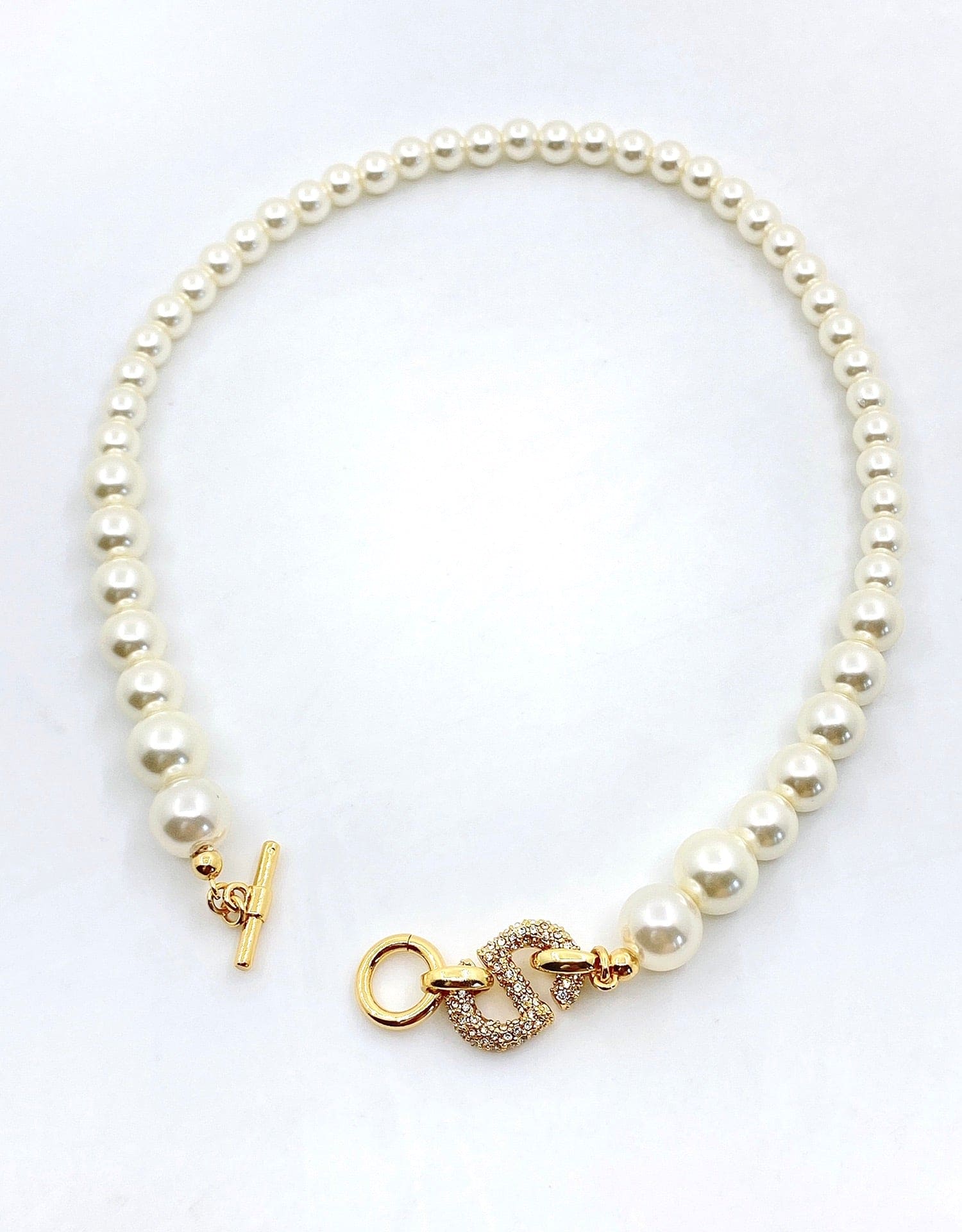18K Dior Pearl Necklace