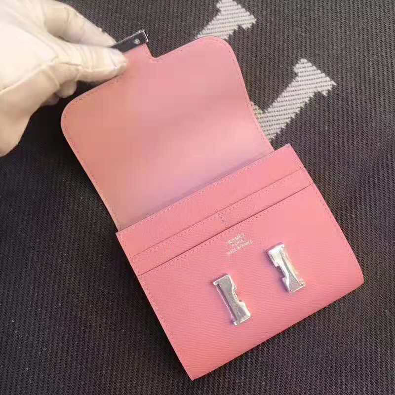HERMES Constance 13 Pink Epsom Shw
