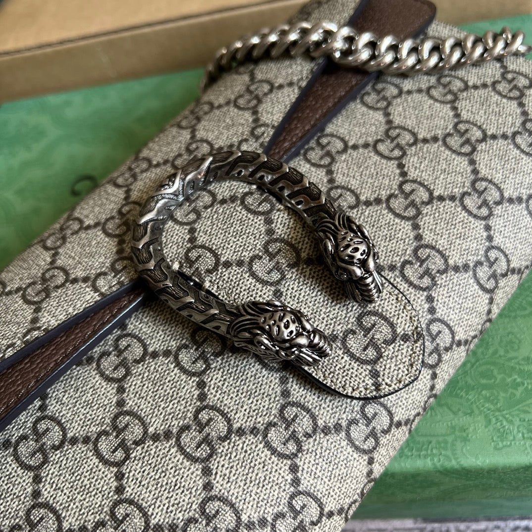 GUCCI DIONYSUS 25 SMALL BAG IN  SUPREME CANVAS