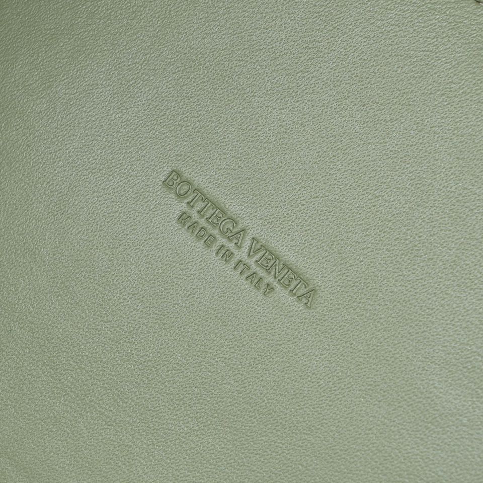 BOTTEGA VENETA Large Cabat 45cm Light Green Lambskin Ghw