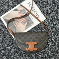 CELINE BESACE TRIPHOME 23 BLACK PATTERN CALFSKIN