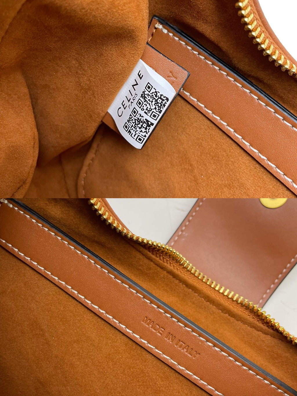 CELINE 23 CALFSKIN BAG TAN BROWN