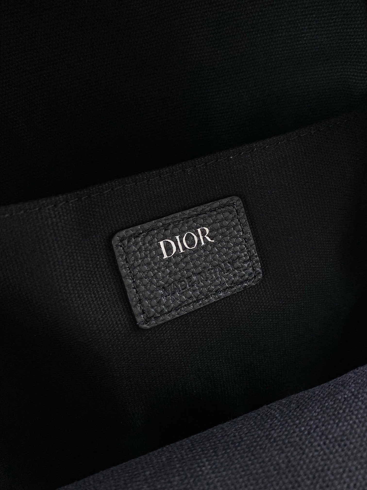 DIOR SMALL BACKPACK 32 BLUE OBLIQUE JACQUARD