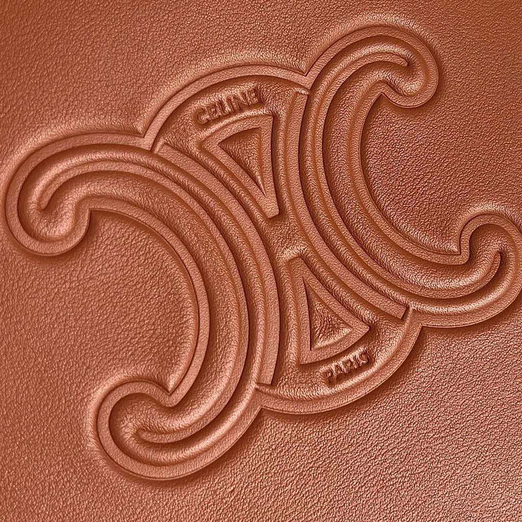 CELINE TRIOMPHE 31 TAN BROWN CALFSKIN