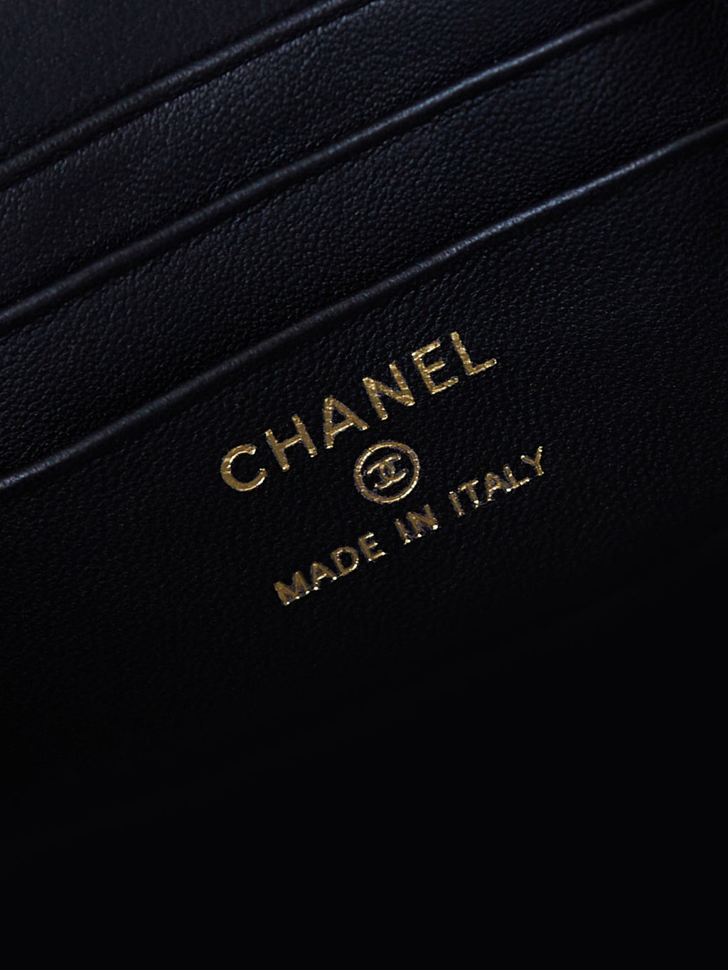CHANEL 25S MINI VANITY BAG 16 CM IN BLACK LAMBSKIN WITH CRYSTAL-EMBELLISHED  LOGO
