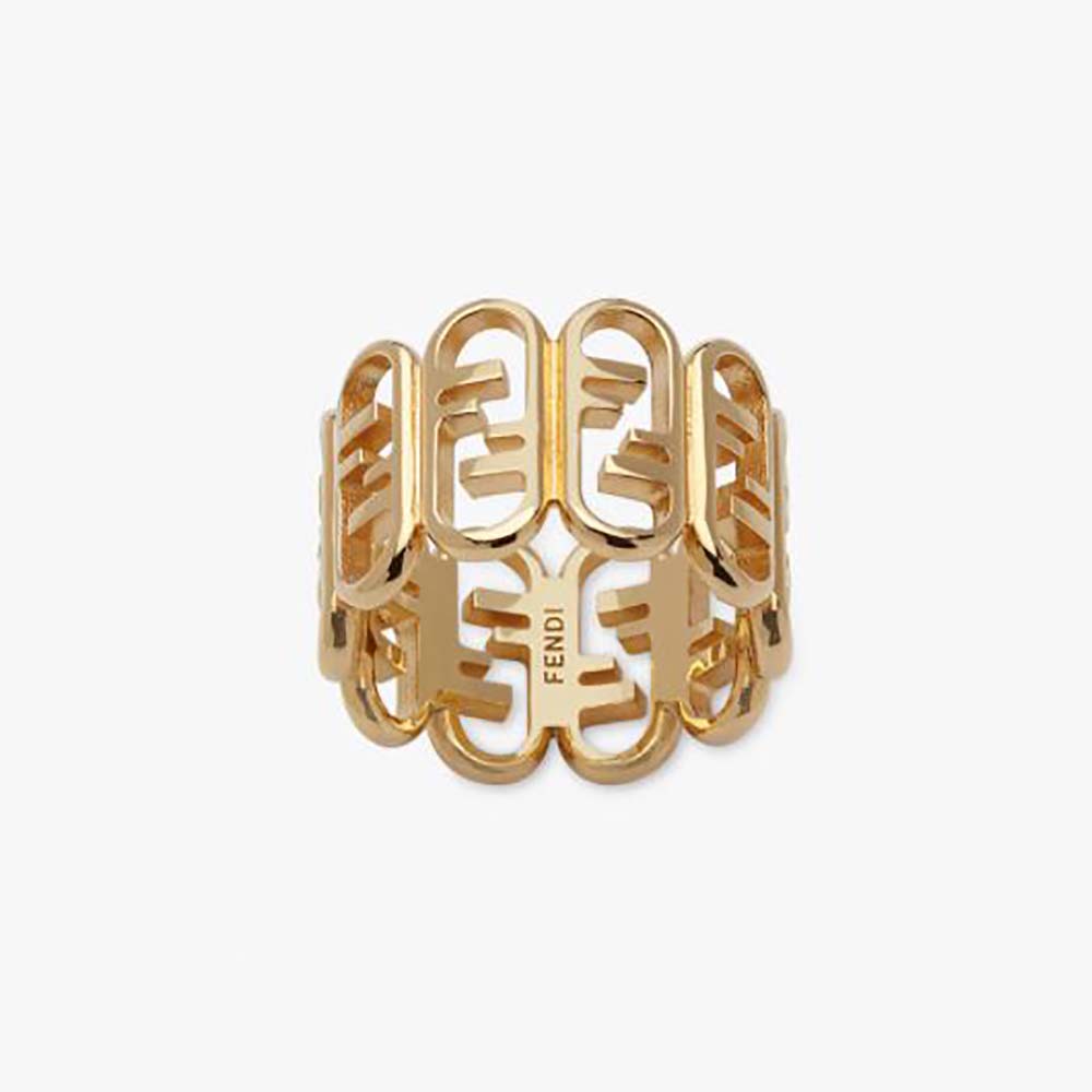 18K Fendi OLock Ring