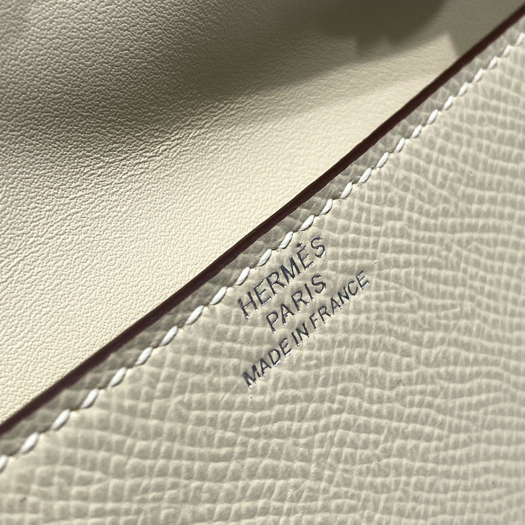 HERMES KELLY DOLL PICTO MINI 18 PINK MIX BROWN CALFSKIN