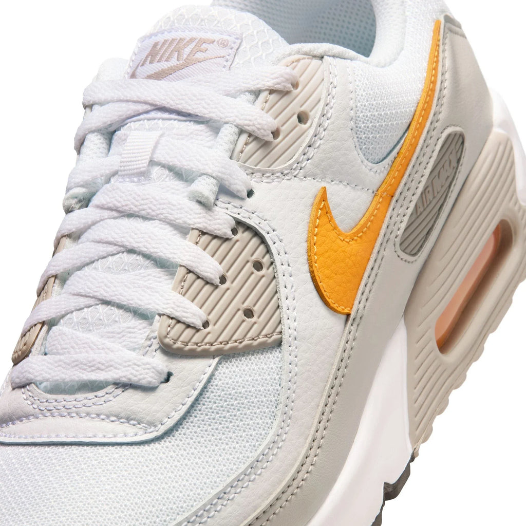 Nike Air Max 90 'White College Grey Laser Orange'