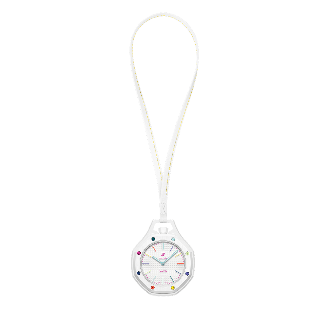 AP x Swatch Royal Pop HUIT BLANC