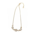 18K  Chanel Script Diamonds Necklace
