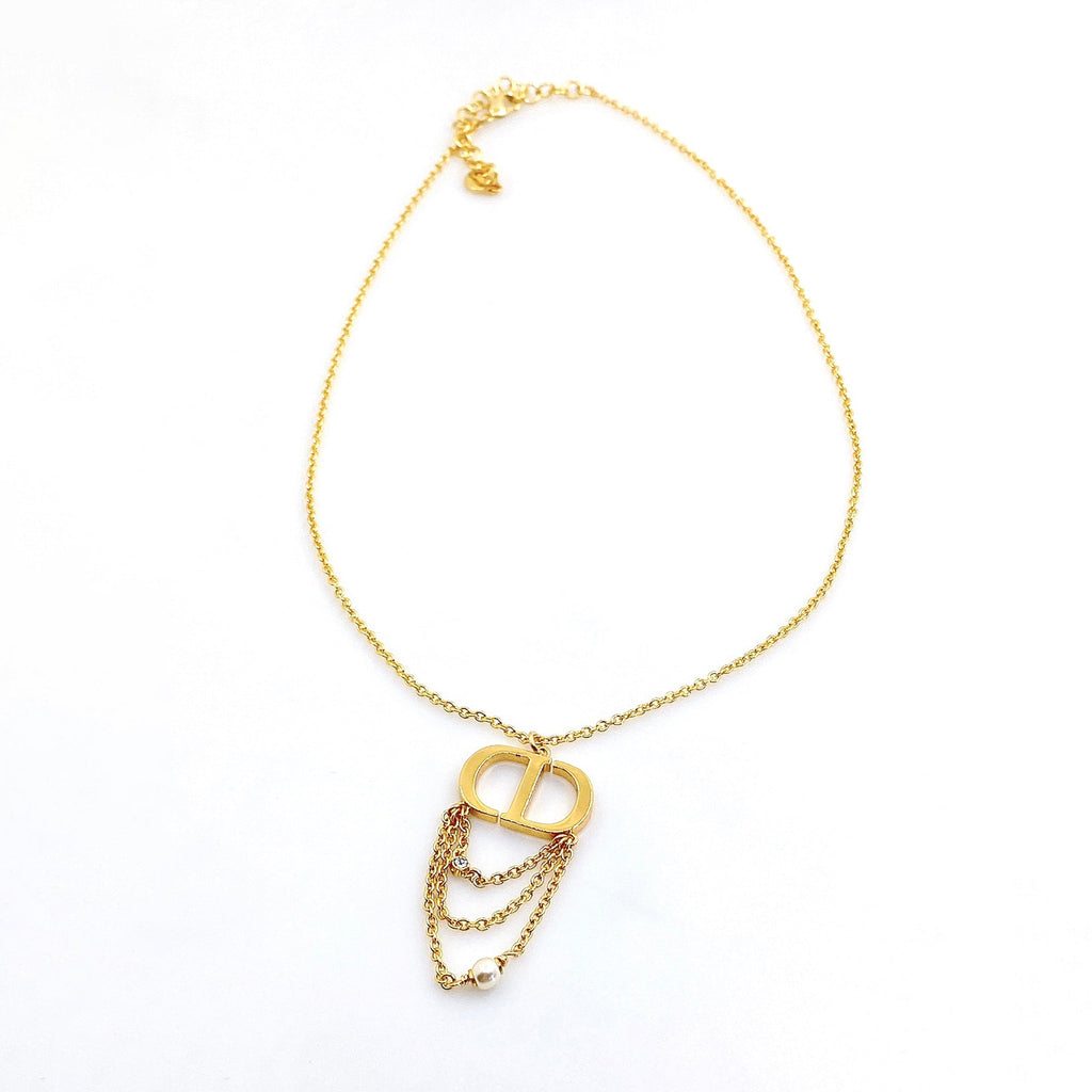 18K Petit Dior Necklace
