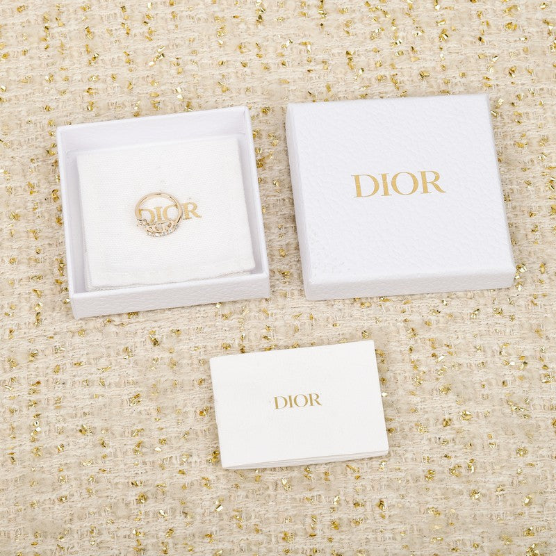 18K Dior Diamond Ring