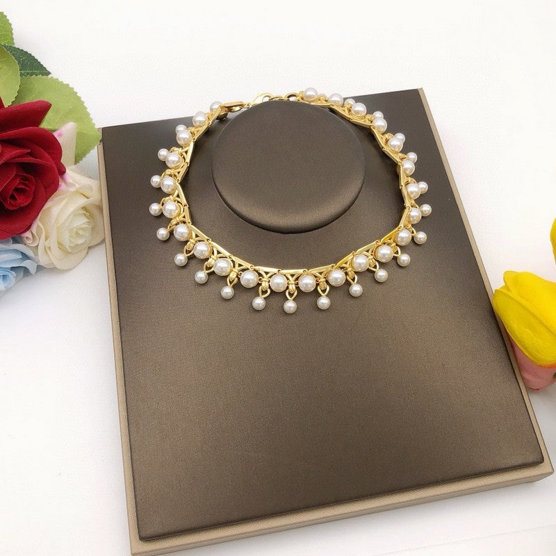 18K Dior 30 Montaigne Pearl Necklace