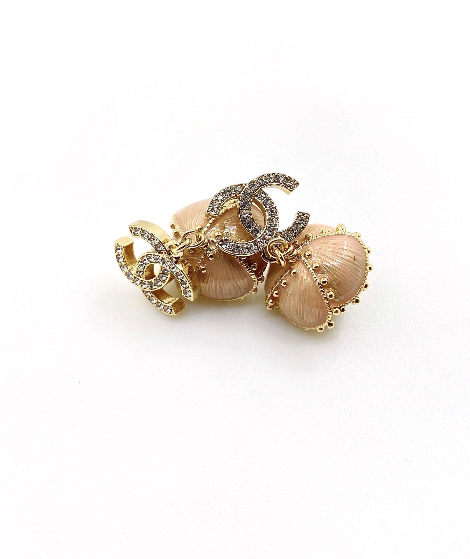 18K  Chanel Flowers Earrings