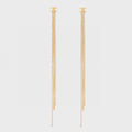 18K Celine Diamonds Long Earrings