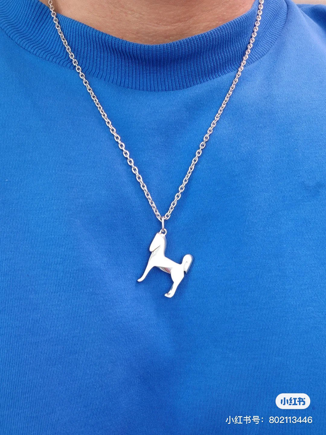 18K Panache Pendant Hermes Necklace