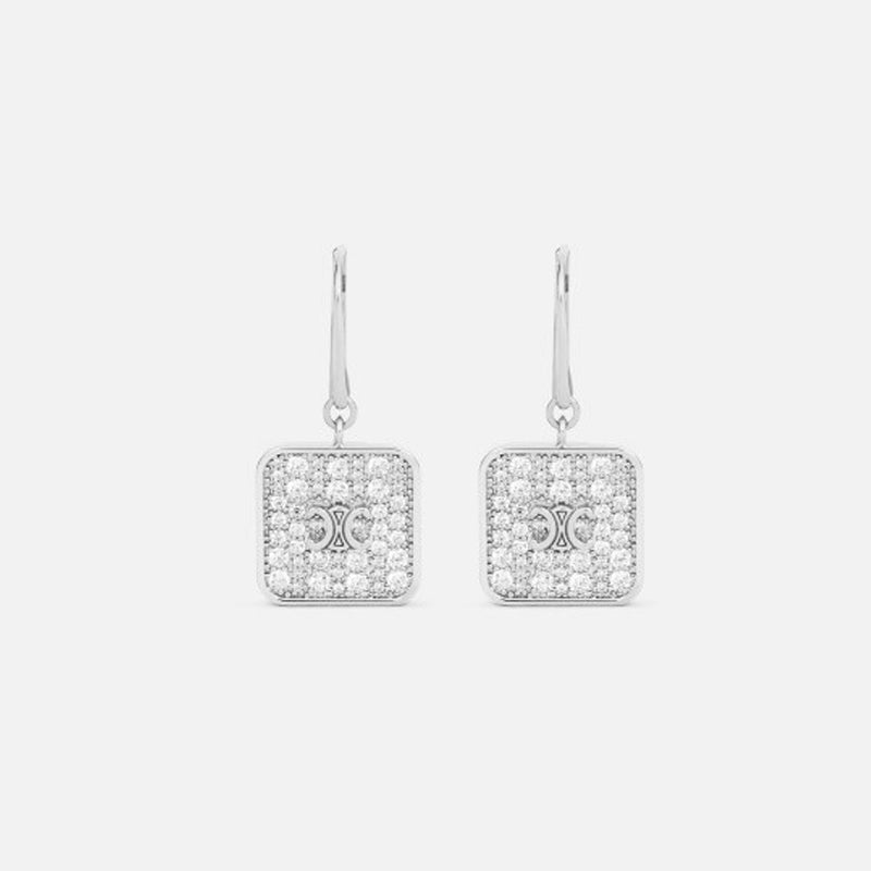 18K Celine Diamond Earrings