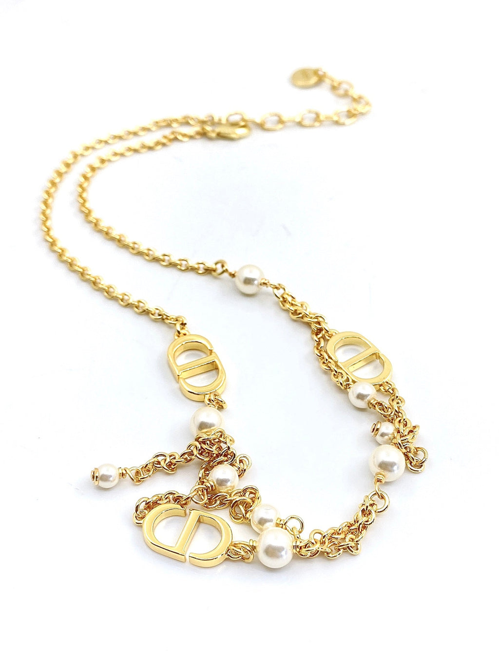 18K Dior Pearl Necklace