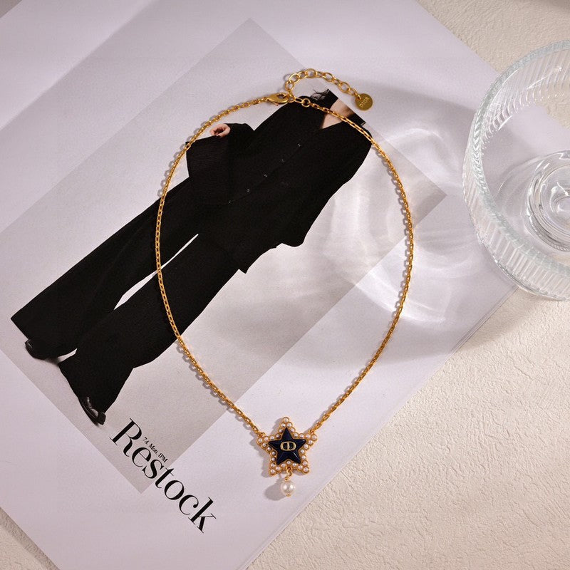 18K Petit Dior Lucky Baroque Necklace