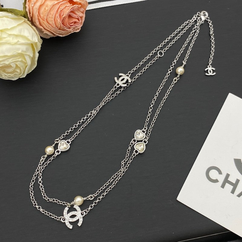 18K  Chanel Long Gold Necklace
