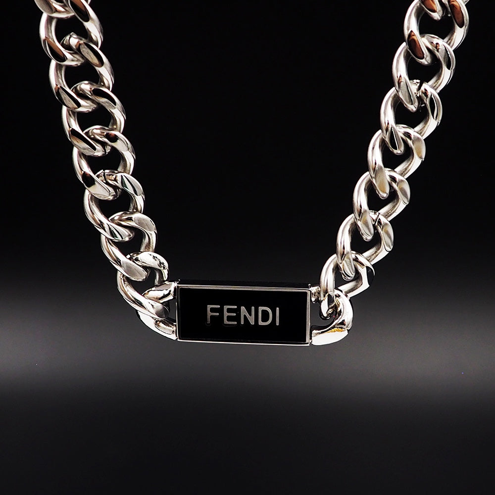 18K Fendi Chain Necklace