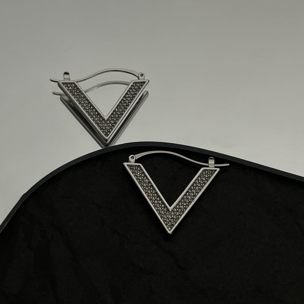 18K Valentino Diamonds Earrings