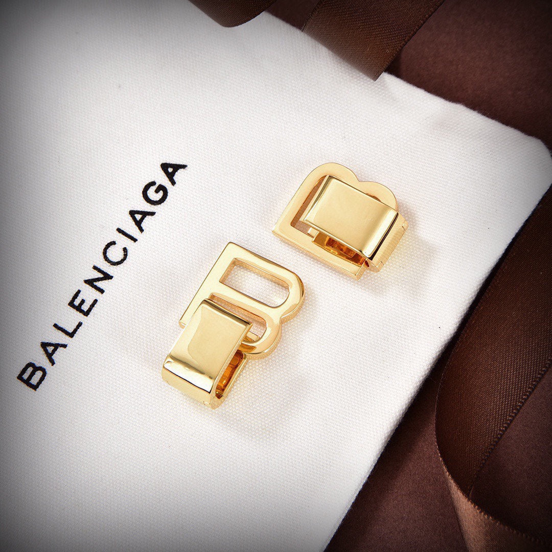 18K Balenciaga Earrings