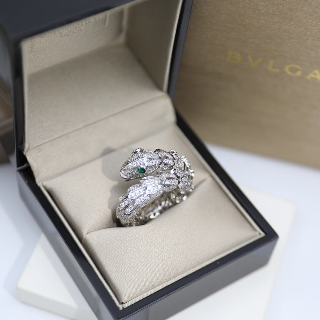 18K BVLGARI Serpenti Tubolari Ring