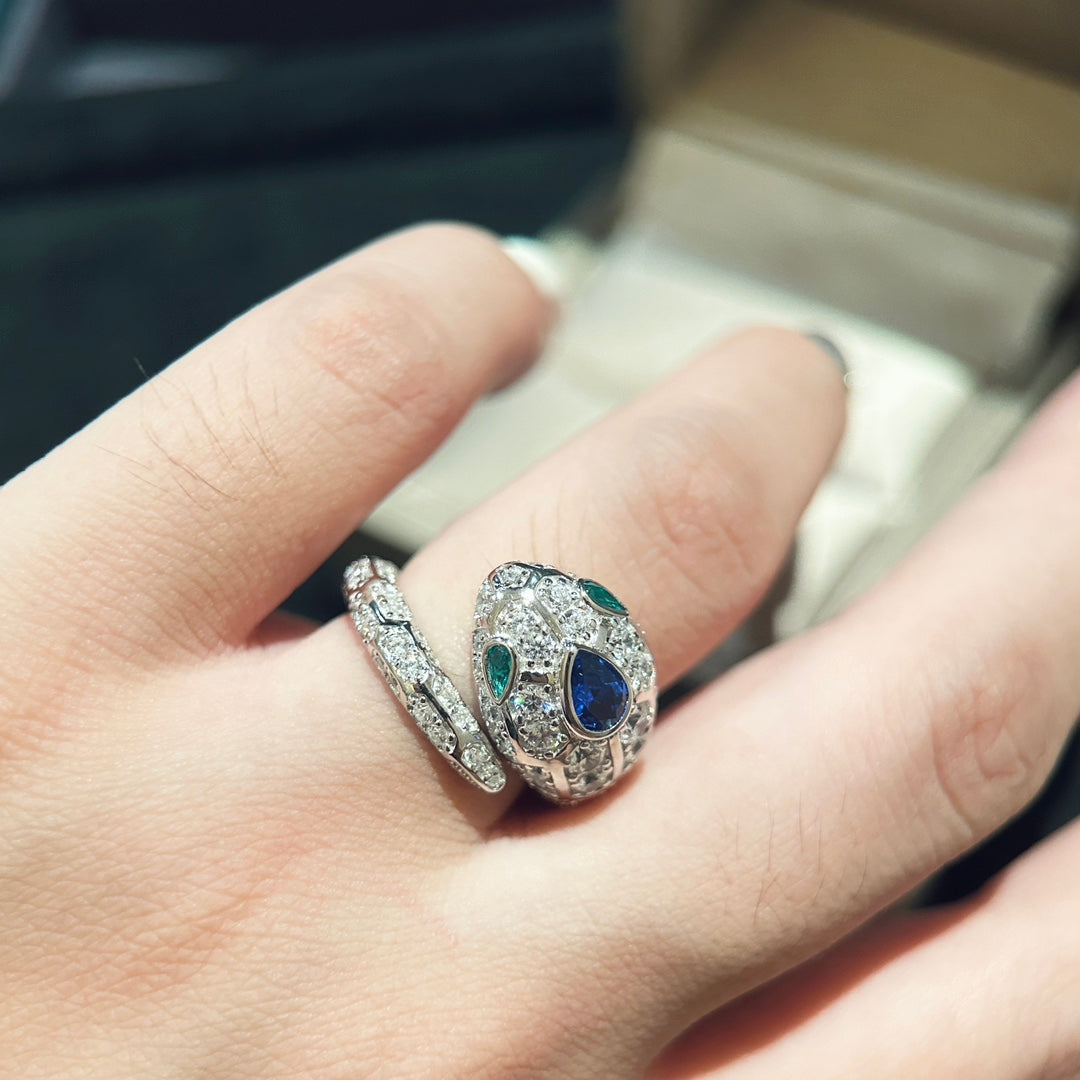 18K BVLGARI Serpenti Ring