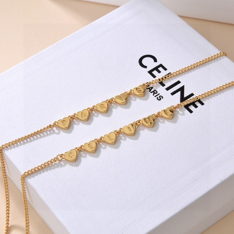 18K Celine Celine Gold Necklace