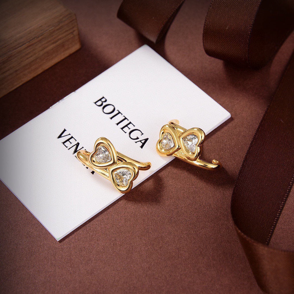 18K BVLGARI Crystals Earrings