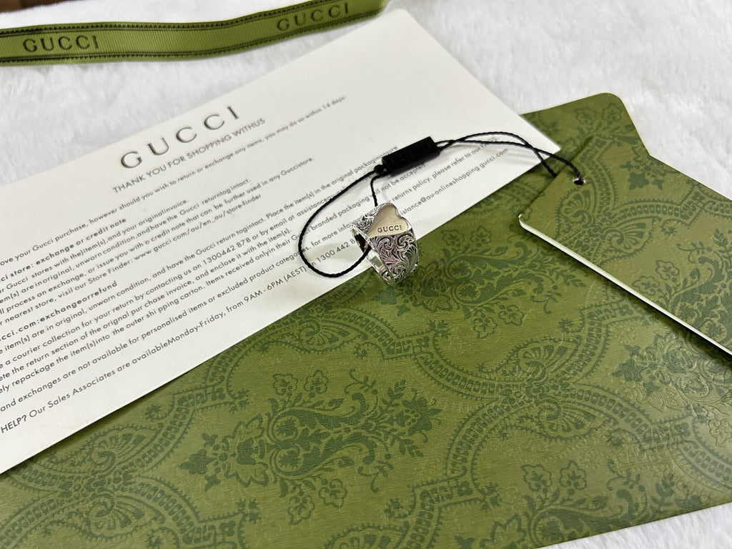Double Gucci Heart Ring