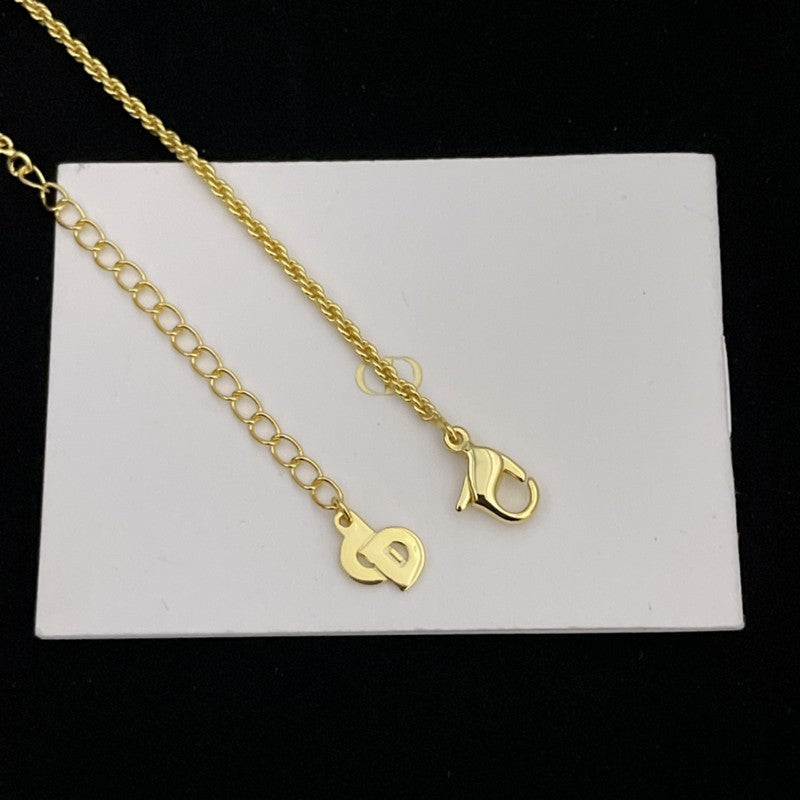 18K Dior Vintage Bag Necklace