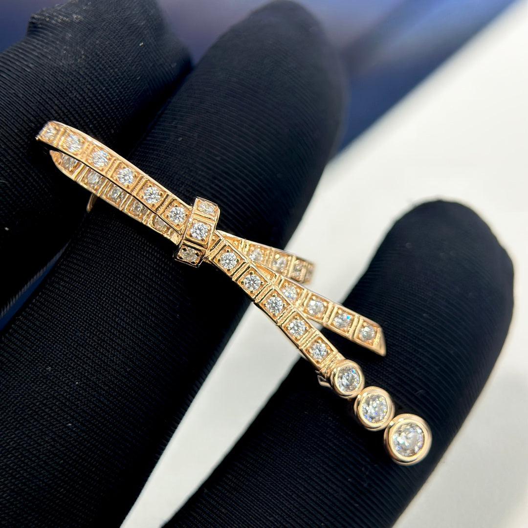 18K  Chanel Ruban Diamonds Ring