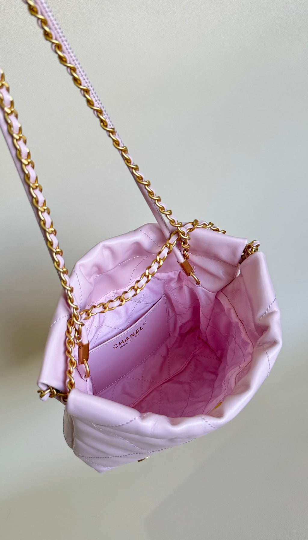 CHANEL HOBO MINI 20CM CANDY LAMBSKIN