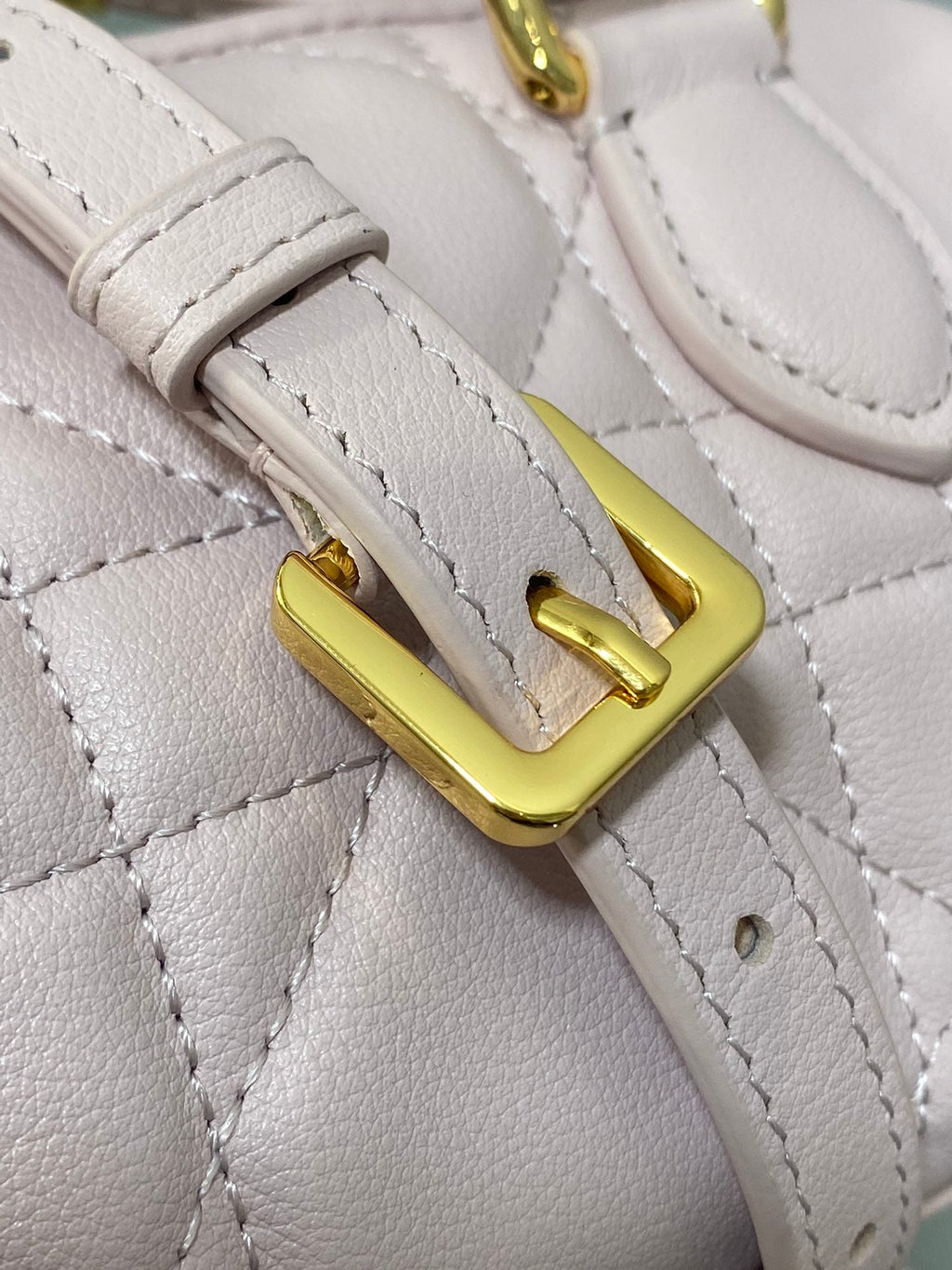 DIOR GROOVE MINI 17 BAG IN LIGHT PINK LAMBSKIN