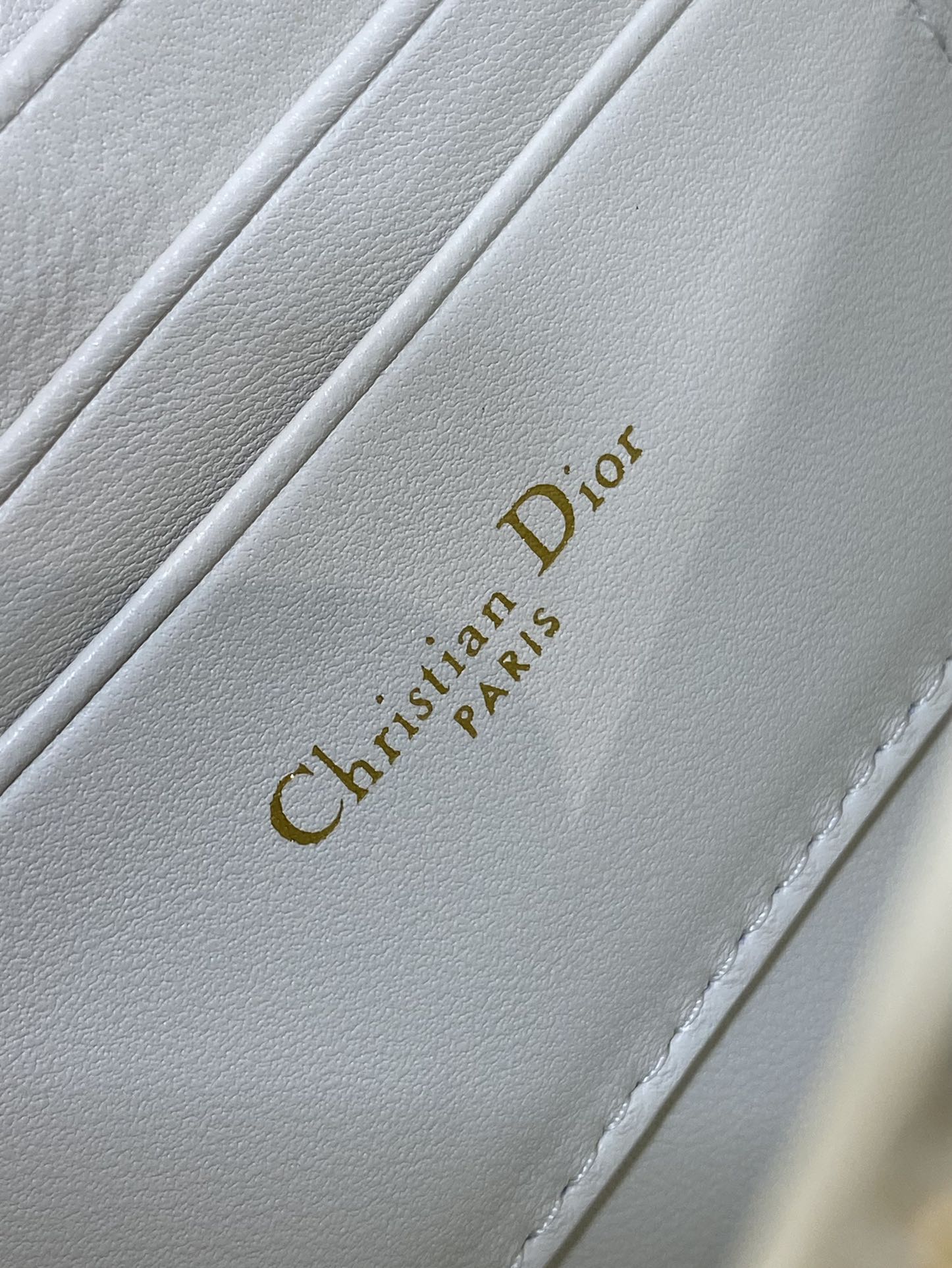 DIOR MISS CARO MINI 17 BAG IN WHITE MACROCANNAGE LAMBSKIN