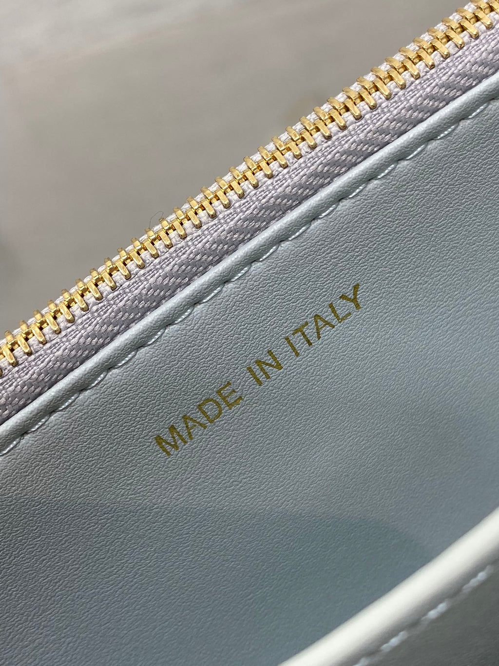 DIOR MISS CARO MINI 17 BAG IN CHROME GRAY MACROCANNAGE LAMBSKIN