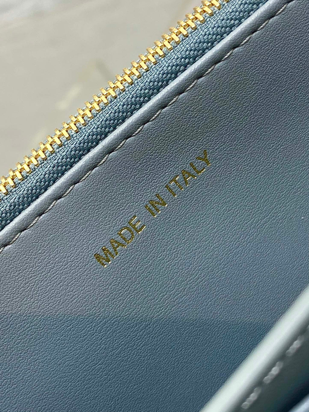 DIOR MISS CARO MINI BAG 17 IN OSLO GREY MACROCANNAGE LAMBSKIN