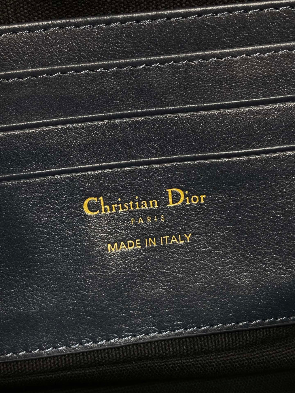 DIOR 25S 30 MONTAIGNE AVENUE BAG 23 IN BLUE CANVAS  OBLIQUE JACQUARD