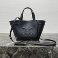 CELINE MINI CABAS ANAÏS CUIR TRIOMPHE 21 IN BLACK GRAINED CALFSKIN