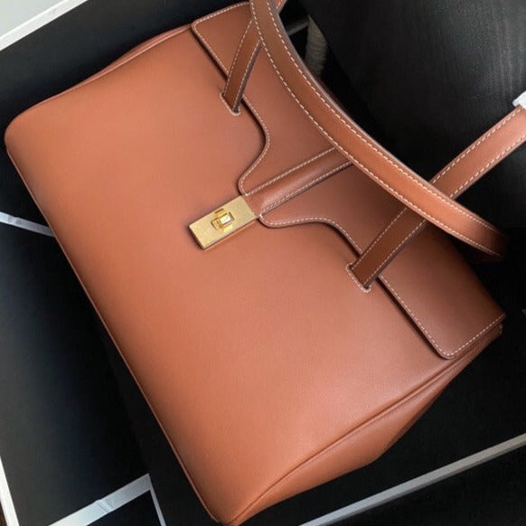 CELINE SOFT BAG 32 SMOOTH CALFSKIN TAN